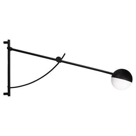 Northern Balancer Wall Lamp, Black – kuva 1/8
