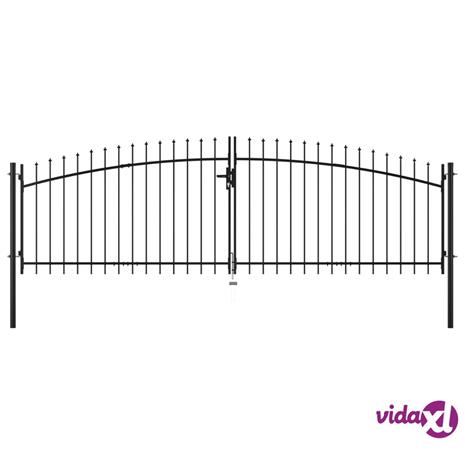 vidaXL Aitaportti keihäskärjillä 400x200 cm