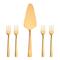 Aida Raw Cake Set 5 Pcs, Gold – kuva 2