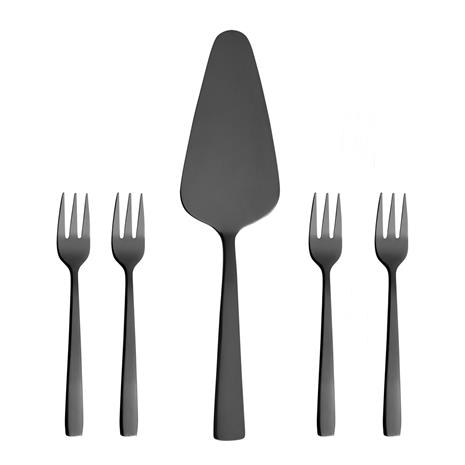Aida Raw Cake Set 5 Pcs, Black