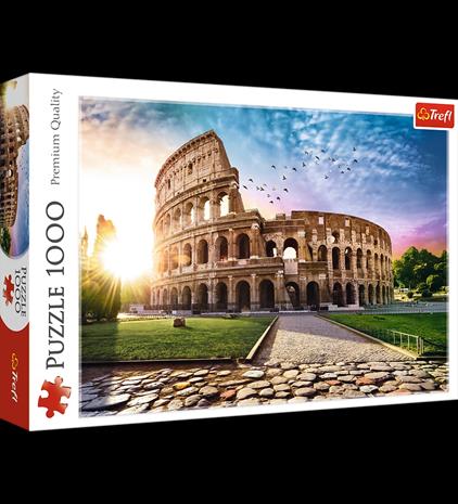 Palapeli 1000 Palaa Sundrenched Colosseum