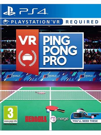 Ping Pong Pro, PS4 VR -peli