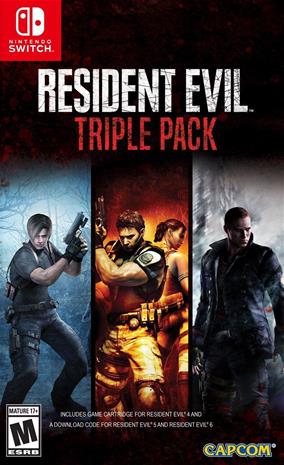 Resident Evil Triple Pack, Nintendo Switch -peli