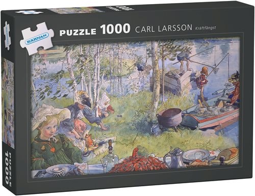 Carl Larsson Ravunpyynti, palapeli 1000 palaa