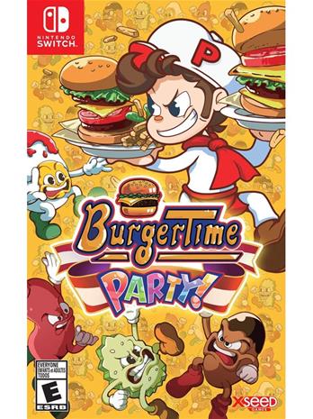 Burgertime Party!, Nintendo Switch -peli