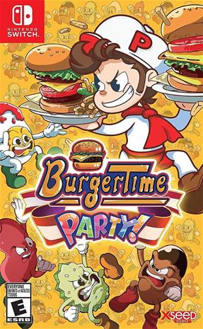 Burgertime Party!, Nintendo Switch -peli