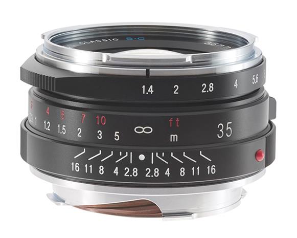Voigtländer 35mm/1:1,4 Nokton VM II, objektiivi
