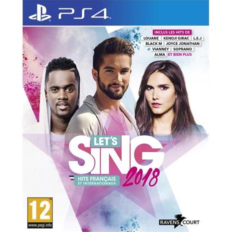 Let's Sing 2018, PS4 -peli