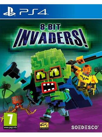 8-Bit Invaders, PS4 -peli