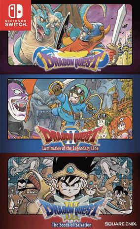 Dragon Quest I + II + III Collection, Nintendo Switch -peli