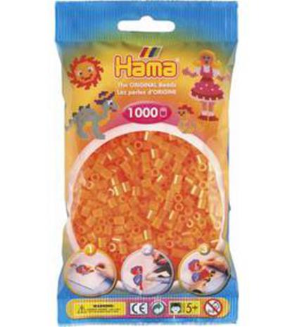 Hama Ironing beads-Orange Neon (038) 1000pcs.