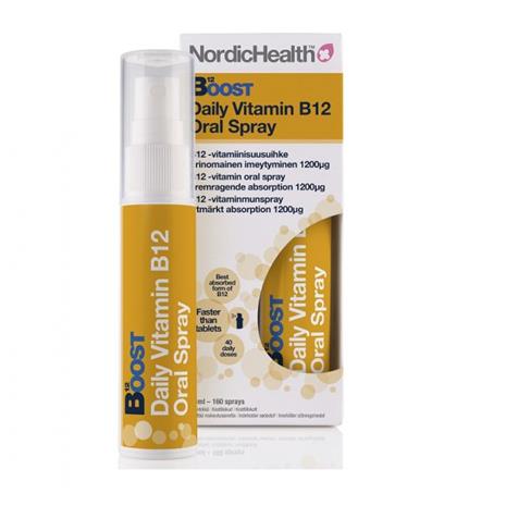 Nordic Health Sprays Boost B12-vitamiinisuihke