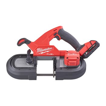 Milwaukee M18FBS85-0C (4933471497) 18V 2x2,0Ah, kompakti akkuvannesaha – kuva 1/8