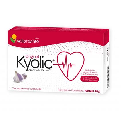 Kyolic Original 100 tabl. ravintolisä