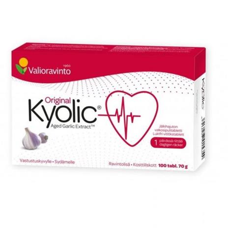 Kyolic Original 100 tabl. ravintolisä