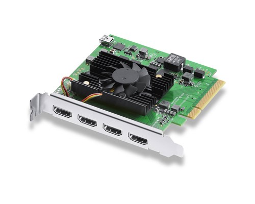Blackmagic Design DeckLink Quad HDMI Recorder, tallennuskortti