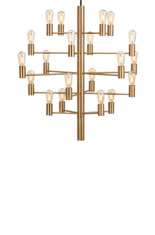 Herstal Manola 20 E14 Dimmable LED, Satin Brass