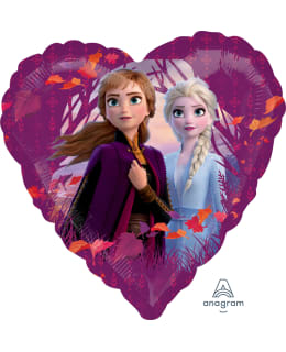 Frozen 2 sydän foliopallo – kuva 3/4