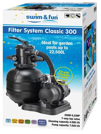 Filtersystem Classic 300 250W
