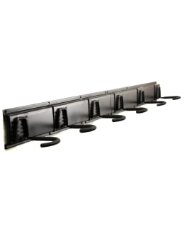 Pisla 6 kpl pyöräkoukustosarja kahdella 61cm kiskolla