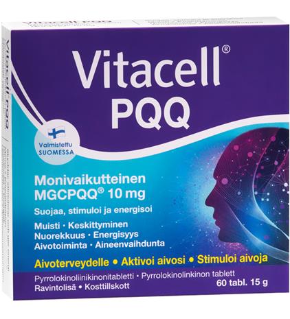 Vitacell PQQ 60 tabl ravintolisä