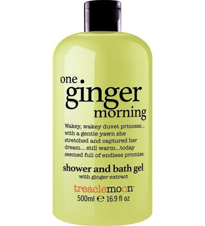 Treacle Moon Bath & Shower Gel - One Ginger Morning (500ml)