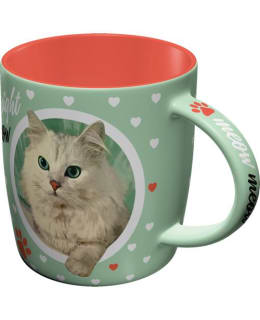 Cat Lover Coffee Right Meow Muki monivärinen