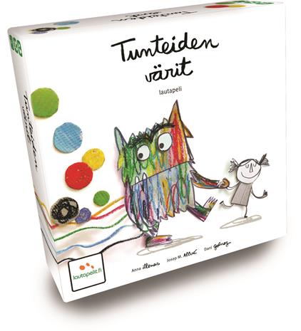 Tunteiden värit, lautapeli