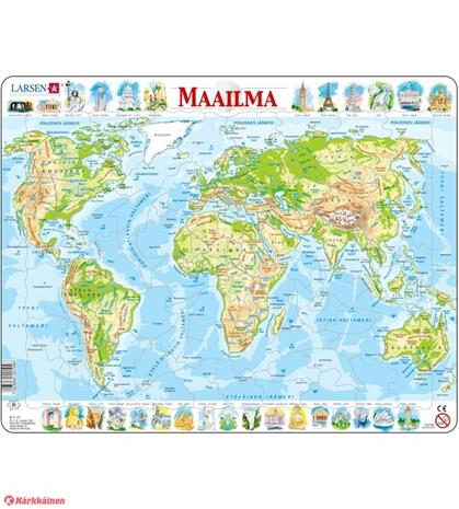 Larsen Puzzles The World Physical