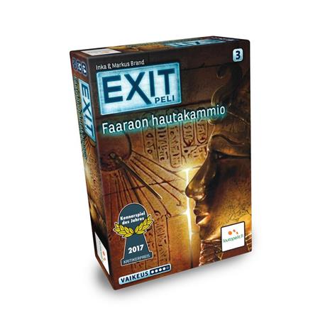 EXIT: Peli - Faaraon Hautakammio LAUTA