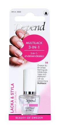 Depend Multi-Nail Polish 3-in-1