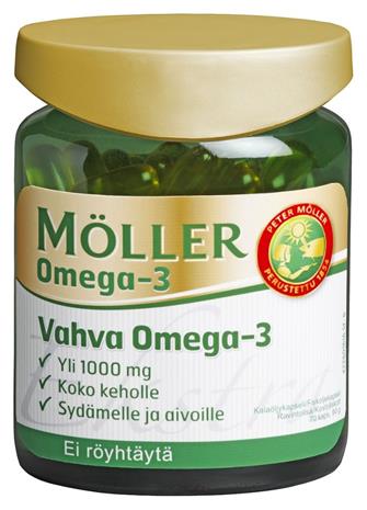 Möllerin Vahva Omega-3, ravintolisä 70 kaps.