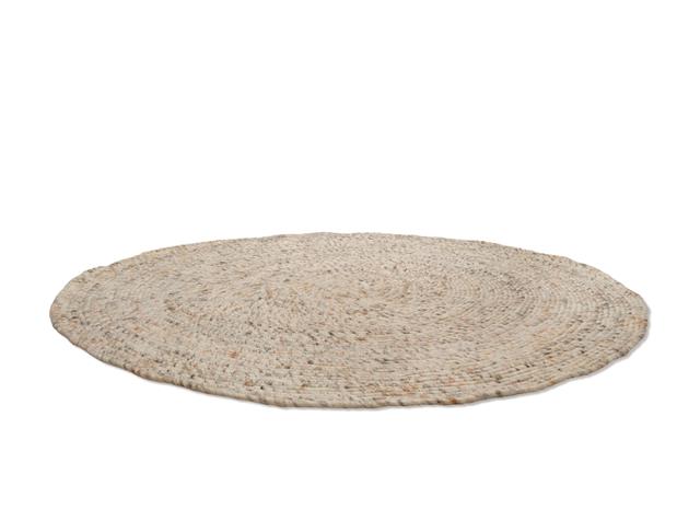 Classic collection Matto Merino Rund Valkoinen - 160 cm