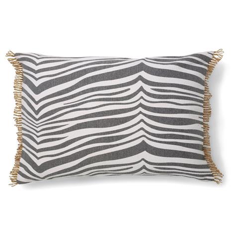 Classic Collection Zebra tyyny 40x60 cm Titanium (harmaa) – kuva 1/8