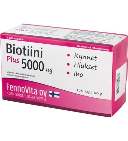 Fennovita Biotiini Plus, 100 tabl. – kuva 8/8