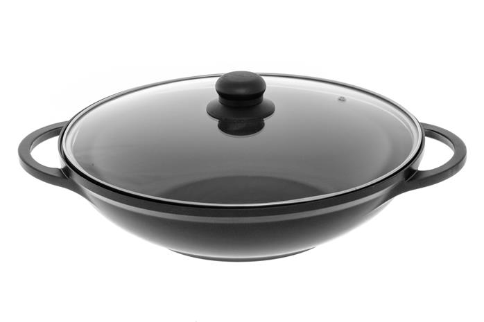 Maku valualumiini wok pannu