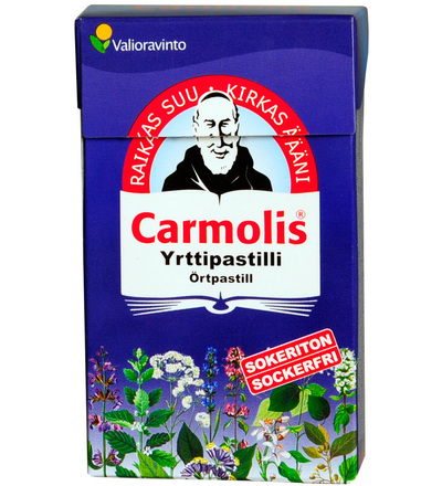 Carmolis yrttipastilli 45 g