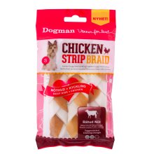 Dogman Chicken Strip Braid 52 g puruluu, koiranruoka