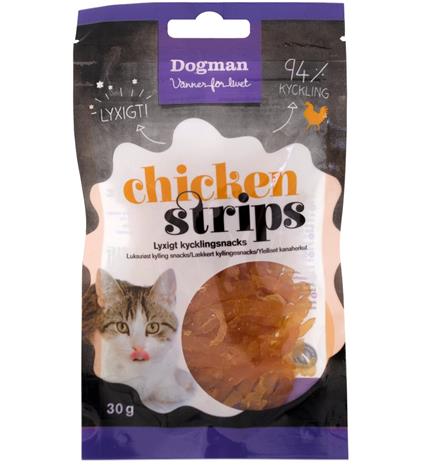 Dogman Chicken strips 30 g kissanherkku