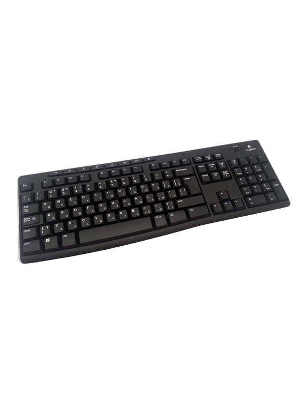 Logitech K270 Wireless Näppäimistö - Nordic - Näppäimistö - Pohjoismainen - Musta