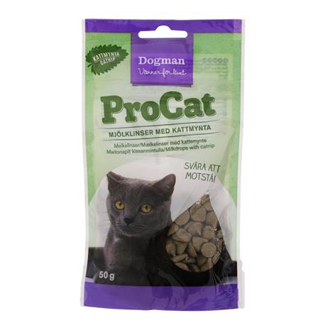 Dogman Procat maitonapit 50 g kissanmintulla