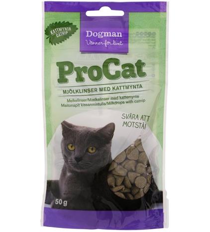 Dogman Procat maitonapit 50 g kissanmintulla