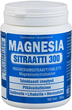 Hankintatukku Magnesia Sitraatti