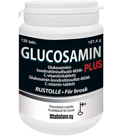 Glucosamin Plus 120 tabl. ravintolisä