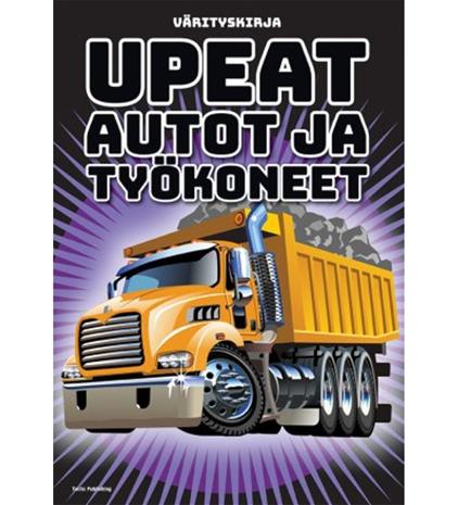 Tactic Komeat autot ja työkoneet värityskirja