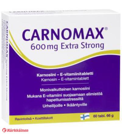 Carnomax 600 mg Extra Strong 60 tabl.