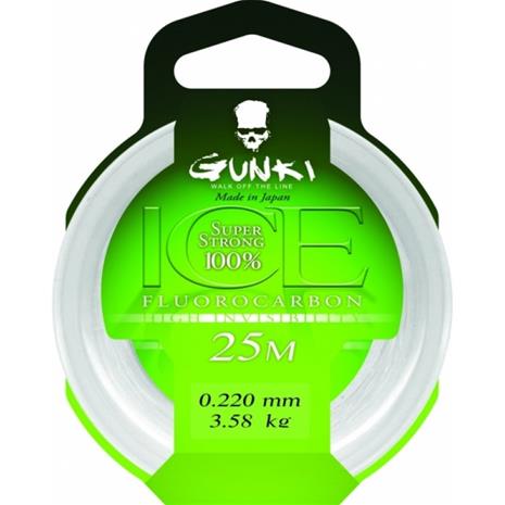 Gunki Ice Fluorocarbon 25 m siima