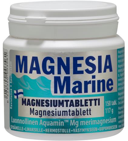 Magnesia Marine 150 tabl. ravintolisä