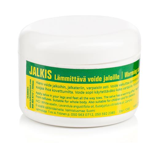 Jalkis 140 ml lämmittävä jalkavoide