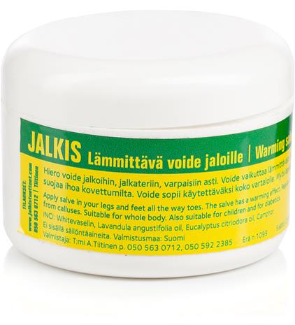 Jalkis 140 ml lämmittävä jalkavoide